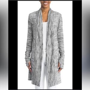Stitch Fix Laila Jayde Tonia Gray Duster Cardigan, EUC, Small, MSRP $58